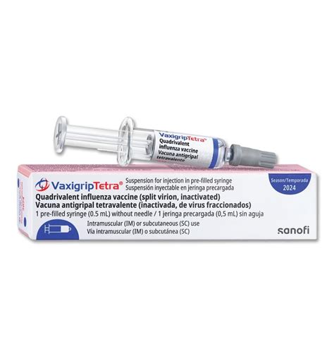 Vaxigrip Tetra Dosage & Drug Information | MIMS Singapore