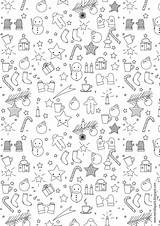 Free Printable Christmas coloring Page  Ausdruckbares Malblatt sketch template
