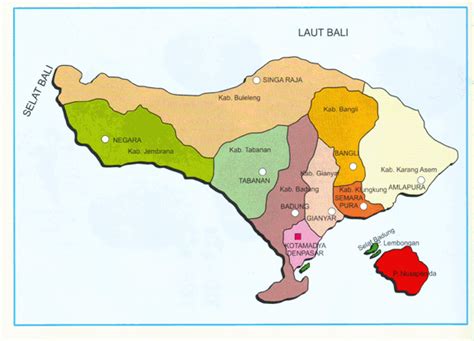 Di Bali Ada Berapa Kabupaten