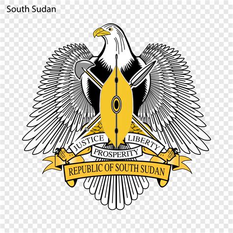 National emblem or symbol South Sudan 21912142 Vector Art at Vecteezy