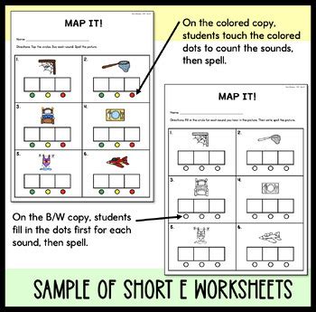 Orthographic Mapping Worksheets for First Grade Year Long Phonics