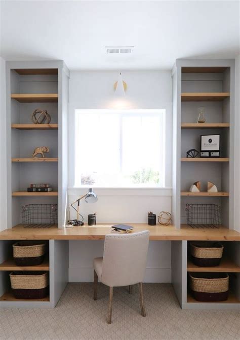 25 Home Office Shelving Ideas For Smarter Organization - DigsDigs