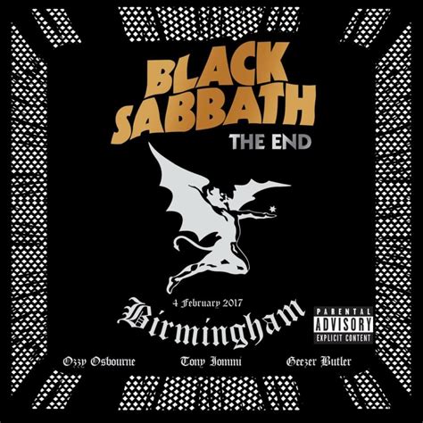 When did Black Sabbath release The End: Live in Birmingham?