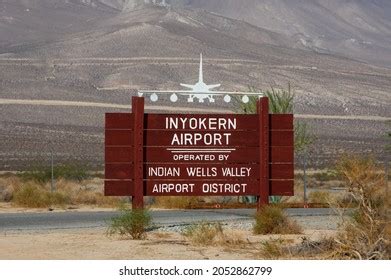 Inyokern Airport California Usa Ocyober 1 Stock Photo (Edit Now) 2052862799