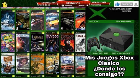 Mis juegos de Xbox Clasico ¿Dónde cuándo y como los consigo??? - YouTube