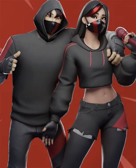 Ikonik & Ruby ️🖤 | Skin images, Gaming profile pictures, Gamer pics