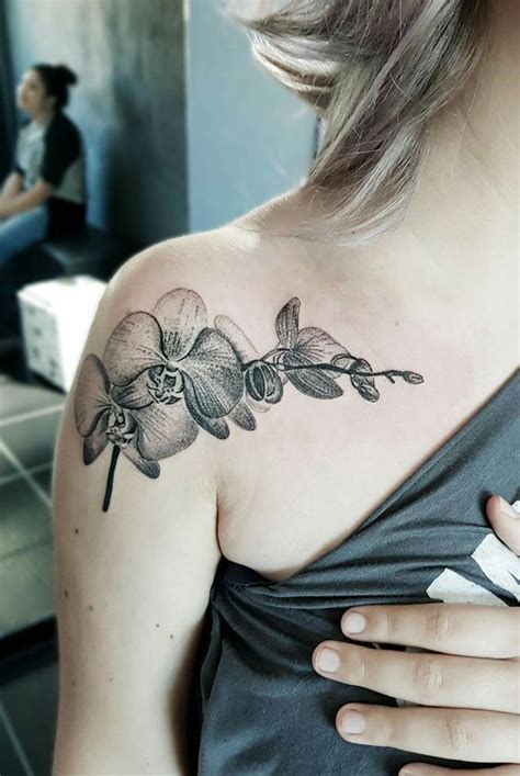 Best orchid tattoos for women | Tatouage orchidee, Tatouage fleur ...