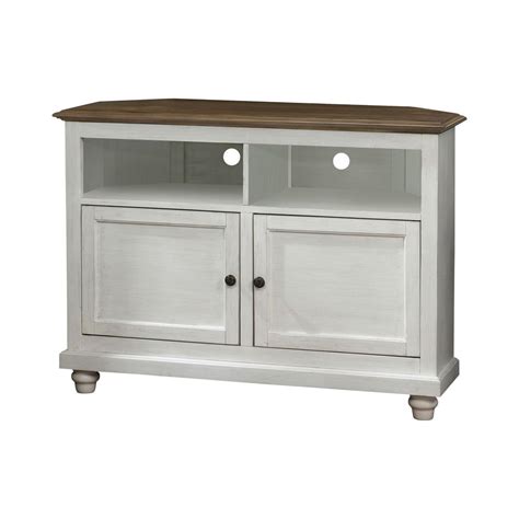 Furniture of America Renah White and Oak 2-Door TV Stand IDF-5677A-TV - The Home Depot