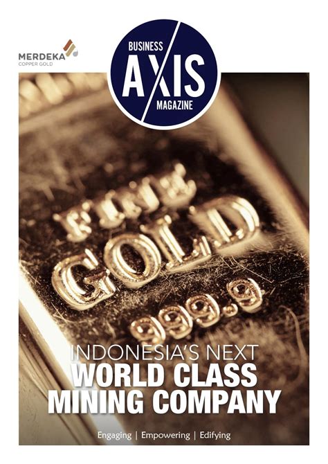 PT Merdeka Copper Gold Tbk by businessaxis - Issuu