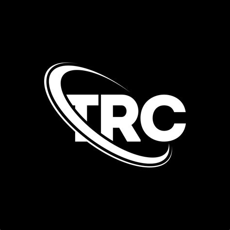 TRC logo. TRC letter. TRC letter logo design. Initials TRC logo linked with circle and uppercase ...