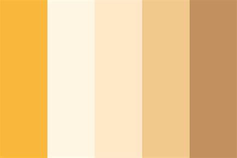 honey milk tea chocolate coffee Color Palette