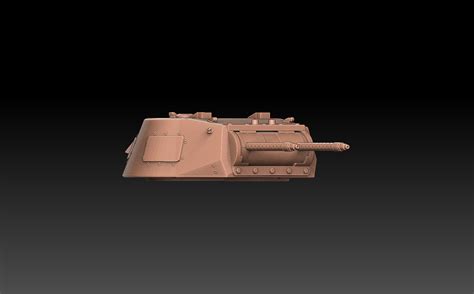 STL file Panzer 1 Tank Turret Royalty Free Version 🪖・3D printing model ...