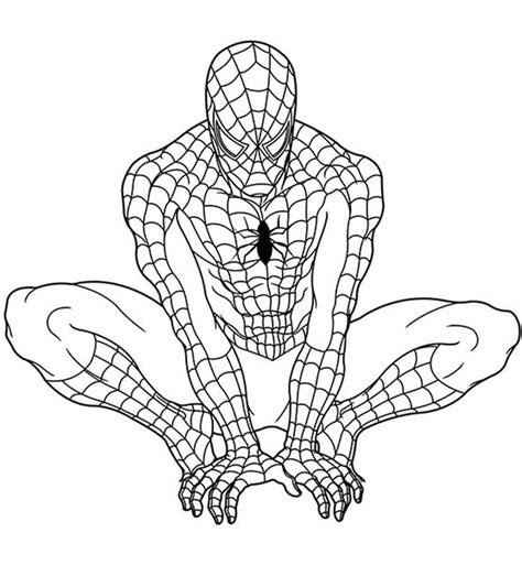 Super Heros Coloring Pages - MomJunction