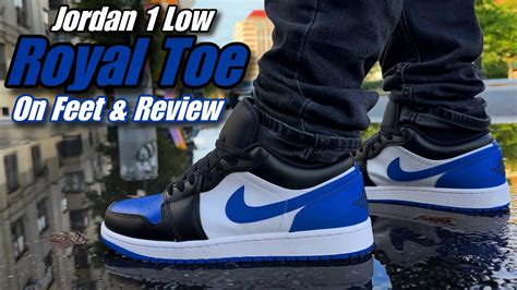 Jordan 1 Low Royal Toe 2.0 - Review & ON FEET 🔥 - YouTube