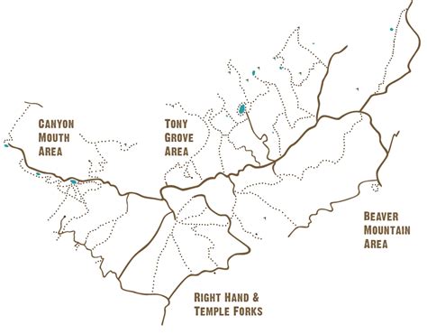 Logan Canyon Hiking Trails Map | Hiking trail maps, Camping and hiking, Hiking trails