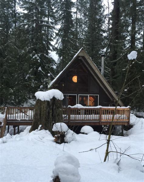 22 Unique Washington Cabins and Treehouses to Rent » Miss Rover