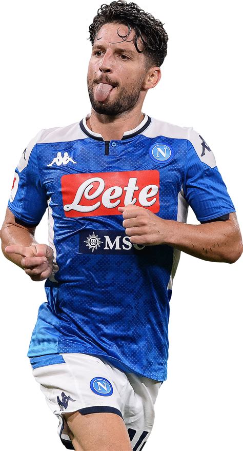 Dries Mertens Napoli football render - FootyRenders