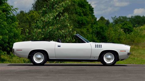 1971, Plymouth, Hemi, Cuda, Convertible, Cars, Muscle, White Wallpapers HD / Desktop and Mobile ...