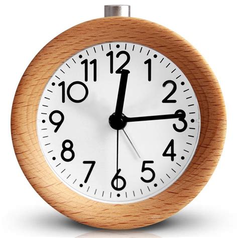 Bedside Wooden Alarm Clock - K-SW150 - KShelf Store