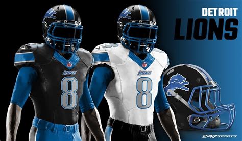 247Sports uniform redesign for every NFL team | 32 nfl teams, Detroit lions, Nfl