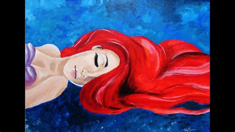 Ariel The Little Mermaid Painting | ubicaciondepersonas.cdmx.gob.mx