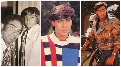 Ajay Devgn shares throwback photos on Youth Day, fans call him ‘Most masoom hero of 90s ...