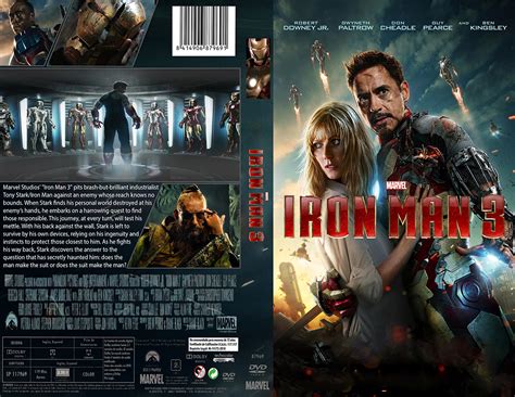 Iron Man 3 DVD cover art on Behance