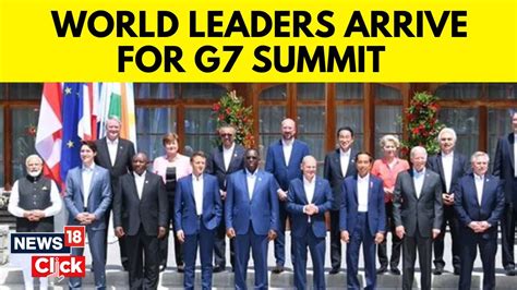 World Leaders Arrive In Japan Ahead Of G7 Summit | G7 Summit In Japan ...