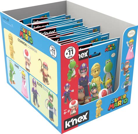 Best Buy: K'NEX Super Mario Mystery Bags Series 11 Buildable Figure Blind Box 38201