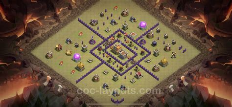 Best War Base TH7 with Link, Anti Everything - Town Hall Level 7 CWL ...