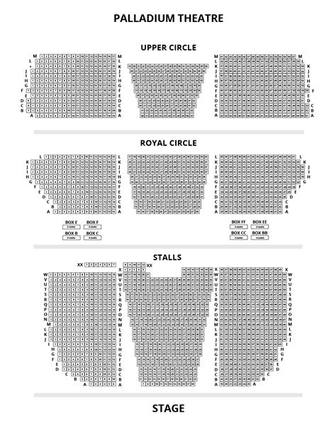 London Palladium Seating Plan