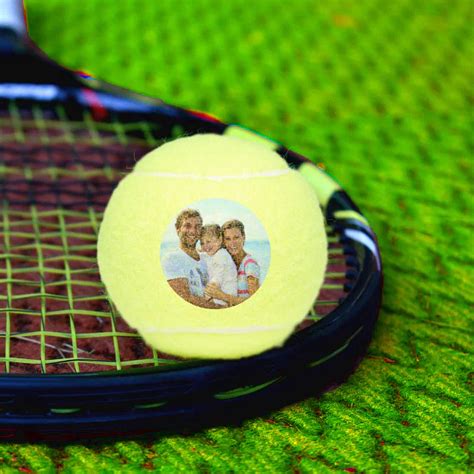 Custom Personalized Tennis Player Photo Tennis Balls | Zazzle