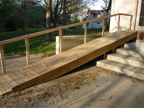 Ramp Repair | Wheelchair ramp, Outdoor ramp, Wooden ramp