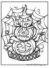 Downloadable Halloween Coloring Pages sketch template