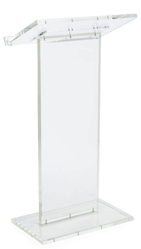 Acrylic Lectern Clear Podium Series – Podiums Direct