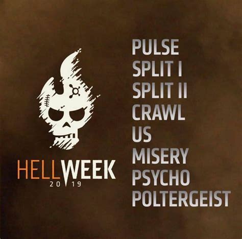 Hell Week Lineup : r/orangetheory