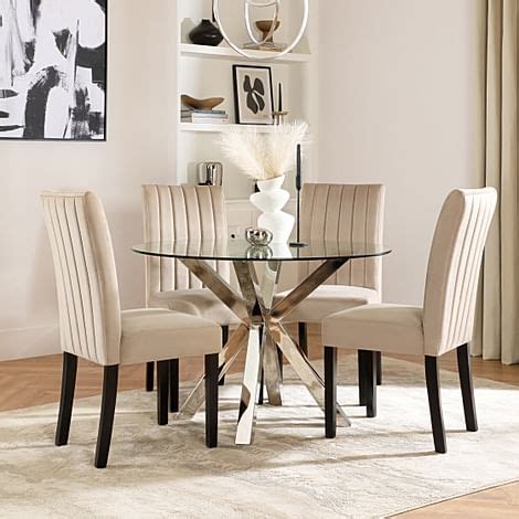 Glass Dining Sets | Dining Tables & Chairs | Furniture & Choice