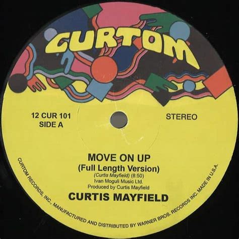 Curtis Mayfield - Move On Up 💿 Buy Dance Vinyl Records