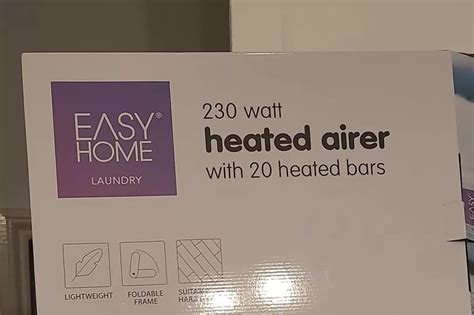 Aldi shoppers snapping up £39 heated clothes dryer that costs 7p to run - Birmingham Live