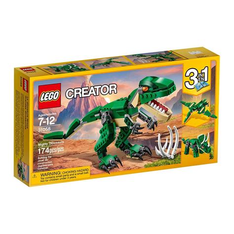 Set LEGO Creator Grandes Dinosaurios 31058 | Bodega Aurrera en línea