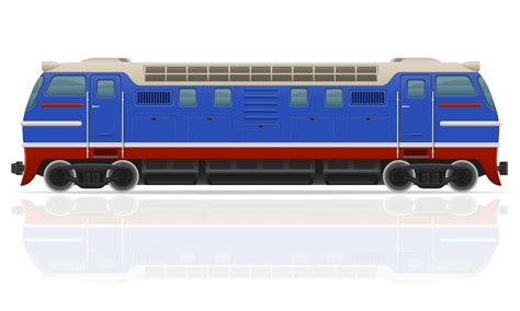 railway locomotive train vector illustration 514840 Vector Art at Vecteezy