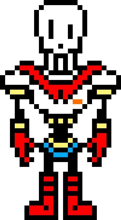 Undertale Papyrus - Papyrus Sprite - Free Transparent PNG Download - PNGkey