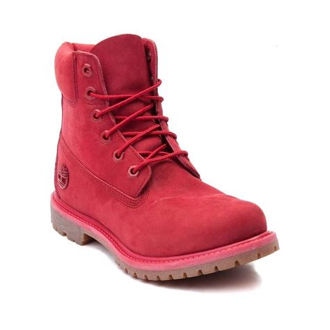 Womens Timberland 6" Premium Boot - Ruby Red - Size 10 | Timberlands women, Boots, Timberland boots