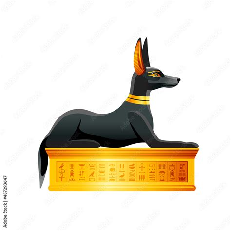 Egyptian Black Jackal