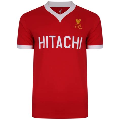 Liverpool 1978 Hitachi shirt | Liverpool Retro Jersey | 3 Retro