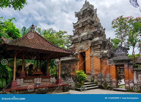 Puri Saren Palace, Ubud, Bali, Indonesia Stock Photography ...