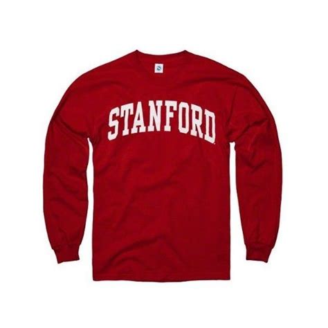 Stanford Cardinal Cardinal Arch Long Sleeve T-Shirt | Red long sleeve ...