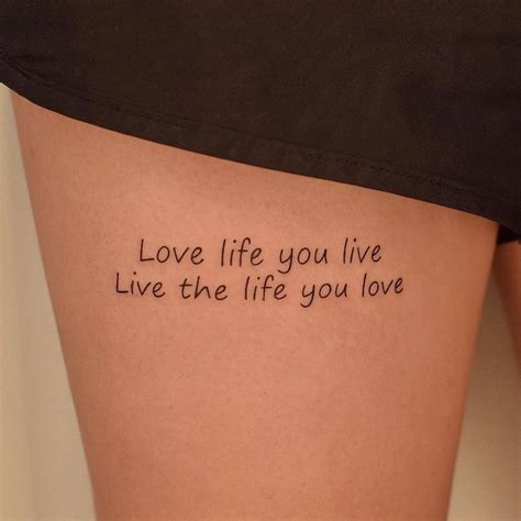 [10000印刷√] live the life you love tattoo 105550-Infinity symbol tattoo ...