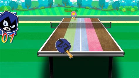 Tenis De Mesa Animado - Ilustracion De Tenis De Mesa Ping Pong Dibujado ...