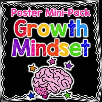 Growth Mindset Posters by Miss First Grade | Teachers Pay Teachers